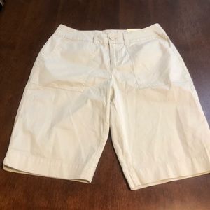 St. John’s Bay Stretch Khaki Shorts - Size 8